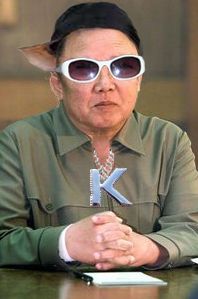 Kim Jong Il keeping his cool in the pussy call' "pimp my ride".