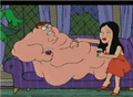 Peter Griffen picking up on Asian chick.gif