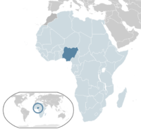 Location of Bongo Bongo Land in Africa
