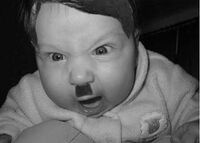 Hitler in infancy.