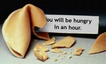 Disturbingly accurate fortune cookie