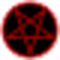 Satanic pentagram icon.svg
